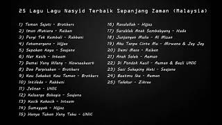 Koleksi lagu lagu nasyid terbaik sepanjang zaman malaysia [upl. by Jaye]