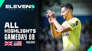 ALL HIGHLIGHTS ğŸ“ºâš½ Jupiler Pro League GAMEDAY 8 [upl. by Nyvar658]