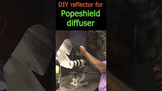 DIY reflector for Popeshield diffuser shorts [upl. by Kcirb]