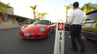 Watch Valet Drivers Hand Off Cars To People Who Dont Own Them [upl. by Novikoff985]