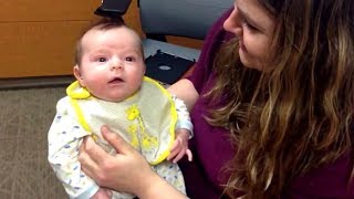 Cute Babies Hearing For The First Time Compilation  BABY VIDEOS [upl. by Delorenzo629]