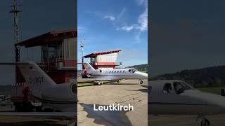 Doppeldecker Leutkirch Flugplatz airport flying airplane [upl. by Letnuahs]