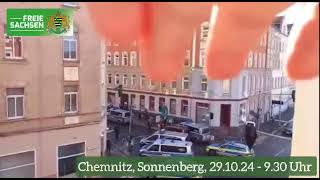 Morgens halb 10 in Chemnitz Massenschlägerei unter quotSüdländernquot auf dem Chemnitzer Sonnenberg⬇️ [upl. by Anasiul193]