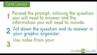 Plan an explanatory paragraph using a graphic organizer [upl. by Hareemas245]