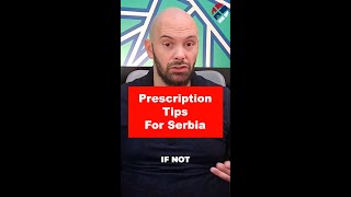 Essential Prescription Tips For Traveling To Serbia [upl. by Dabney242]