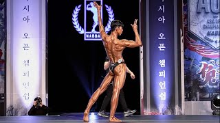 2023 NABBA KOREA AOC 스포츠모델 NO 325 조우혁 개인포징 영상 [upl. by Sikata]