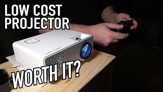 Are Low Cost Projectors Worth It  DBPower RD810 [upl. by Trilbi]