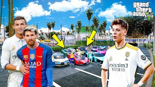 RONALDO VE MESSİ ARDA GÜLERLE ARABA PAZARINA GİDİYOR  GTA 5 [upl. by Fulbright]