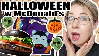 HALLOWEEN jedzenie McDonalds 😈 Halloween Party halloween mcdonald happymeal [upl. by Ennovyhc405]