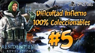 Resident Evil Revelations PS4  Walkthrough Modo Infierno  Episodio 5  Sub Español [upl. by Archer]