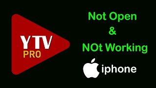 Fix YTV Player Pro App Not Working amp Not Open Problem on iPhone  YTV Player Pro Not Open on Ios [upl. by Blount]