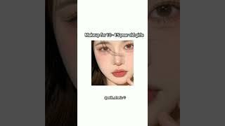 Makeup for 10 to 15 year old girl savage xthetic fypシ subscribe [upl. by Anabahs]