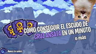 TERRARIA  COMO CONSEGUIR EL ESCUDO ANKH O DE CRUZ ANSATA EN UN MINUTO o más  FurioM [upl. by Hamid]