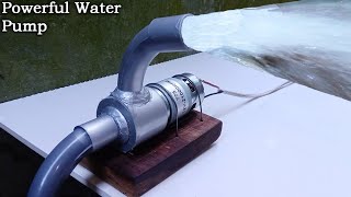 DIY Powerful Water pump  How to Make a Water Pump at Home Using 775 Motor  12V Water Pump [upl. by Lance]