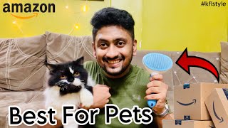 How To COMB Persian Cat  CATDOG HAIR BRUSH REVIEW [upl. by Norihs]