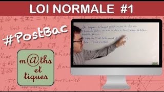 Utiliser la loi normale  PostBac [upl. by Draillih]