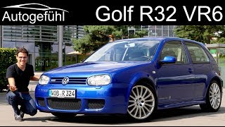 6 cylinder no Turbo The VW Golf R32 FULL REVIEW  Volkswagen Golf Mk4  Autogefühl [upl. by Ylime]