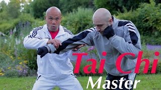 Tai Chi Chuan Master using taiji combat  Lesson 9 grab and pull [upl. by Fredrika810]