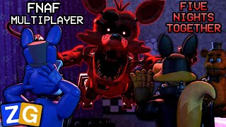 FNAF MULTIPLAYER BUT FOXY IS A SAVAGE  FNAF Multiplayer w Friends Five Nights Together [upl. by Humbert]