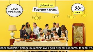 VakıfBanktan Geleneksel Bayram Kredisi [upl. by Zaller152]