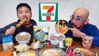 TOP 15 FOOD from JAPAN 7Eleven Store [upl. by Eirellav834]