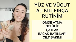 SELÜLİT ÇATLAK ÖDEM VE CİLT BAKIMI İÇİN AT KILI FIRÇA [upl. by Allyson905]