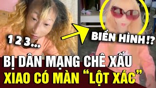 Bị cộng đồng mạng CHÊ XẤU cô gái cận huyết XIAO XIAO liền biến hình làm QUÊN BẢN GỐC  Tin 3 Phút [upl. by Ainalem354]