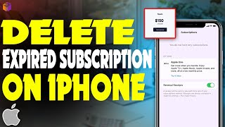 Removing Expired Subscriptions on iPhone Simplified Process [upl. by Thorncombe]