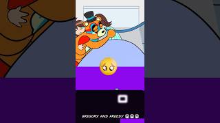 Poor Freddy and Gregory 😥😨😭😭😭  SlimeCat  Bouncing Square fnaf [upl. by Goff]