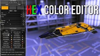 KSP Hex Color Editor  Why not in Star Citizen [upl. by Lanta961]