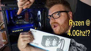 Ryzen Arctic Liquid Freezer 240mm AIO Install and Review [upl. by Enelkcaj]