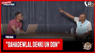 🚀 De Nieuwe Politiek LIVE • WendellPakaai reageert op uitspraken Sahadewlal Suriname [upl. by Vijnas480]