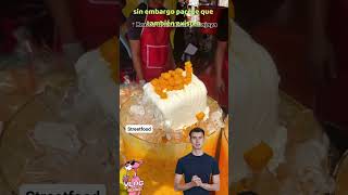 street food  mango drink  BEBIDA DE MANGO DE MALASIA streetfood mango food [upl. by Ahsilrak]