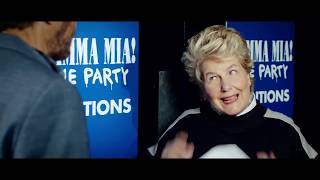 Björn Ulvaeus Auditions for Sandi Toksvig  Mamma Mia The Party Opens Summer 2019 [upl. by Ynnohj]