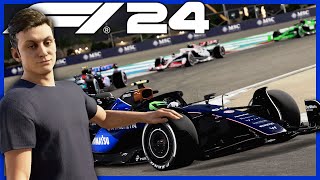 THE NEW MAN AT WILLIAMS  F1 24 Career Mode Episode 1 [upl. by Belter]