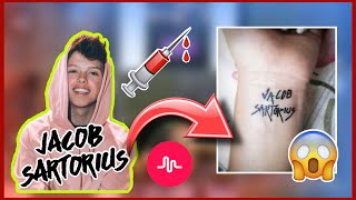 MI PRIMER TATUAJE A LOS 13 AÑOS JACOB SARTORIUS 💉 Jenny González [upl. by Leicester389]