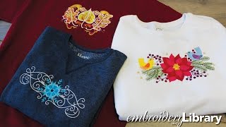 Embroidering on Sweatshirts [upl. by Florette]