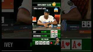 Quads vs Flush All in 😲😱poker pokershorts pokerfanshome [upl. by Ahtanoj]