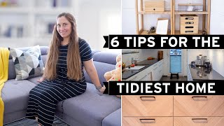 6 Best Organizing Tips for the Tidiest Home Ever [upl. by Erdried]