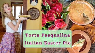 The BEST Easter Recipe Torta Pasqualina Italian Easter Pie [upl. by Terrel426]