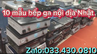 Báo giá bếp ga Nhật tối 1411 bếp Nhật tự động tắt lửa khóa ga hàng bảo hành một năm bao shipTQ [upl. by Kcirret]