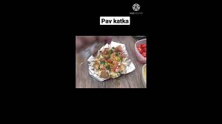 pav katka  Ahmedabad street food  food tech manish  shorts [upl. by Slohcin]