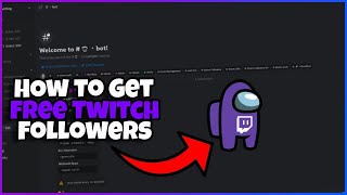 FREE TWITCH FOLLOWERS WORKING 2024 [upl. by Eenaj639]