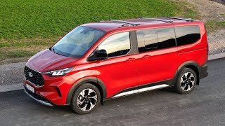 Ford Tourneo Custom Active 2024 Artisan Red [upl. by Ephram]