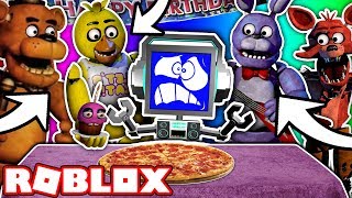 FIVE NIGHTS AT FREDDYS ROLEPLAY IN ROBLOX ► Fandroid GAME [upl. by Simpkins]