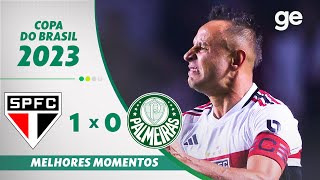 SÃO PAULO 3 X 0 ÁGUA SANTA  MELHORES MOMENTOS  CAMPEONATO PAULISTA 2024  geglobo [upl. by Atinod728]