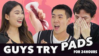 Guys Try Pads for 24 Hours [upl. by Dosia]