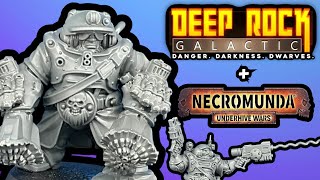 Kitbashing Deep Rock Galactic Dwarves [upl. by Nwadrebma]