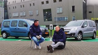 ANWB Dubbeltest Citroën eBerlingo Multispace vs Renault Kangoo ZE Maxi 33 2018 [upl. by Allisan]