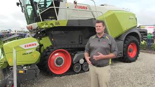 Claas releases track option for 900series Jaguar forage harvester [upl. by Hacceber809]